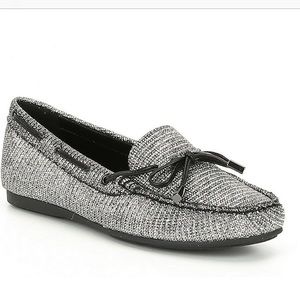 Michael Kors Glitter Moccasin Slippers